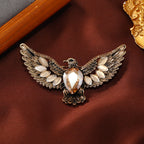 Eagle Rhinestone Brooch PA5206 - view 4