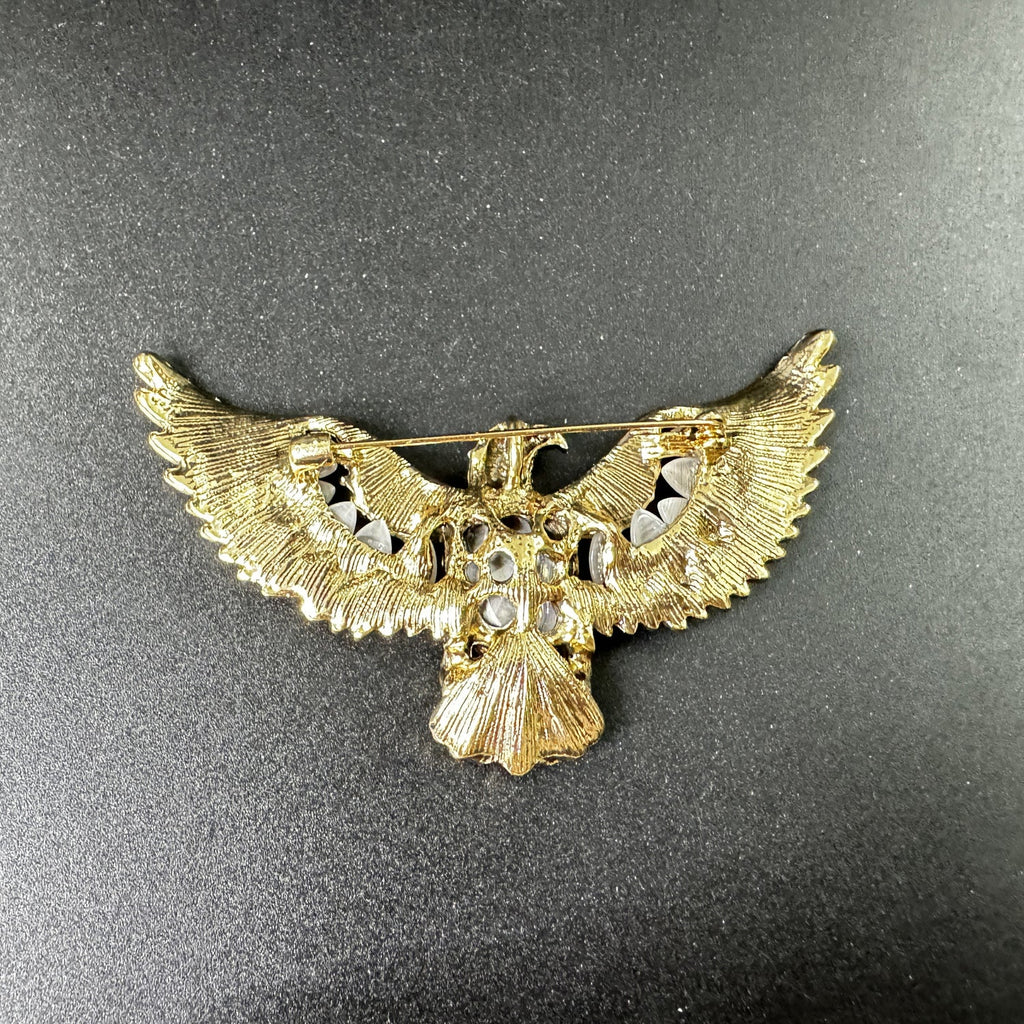 Eagle Rhinestone Brooch PA5206 - view 10