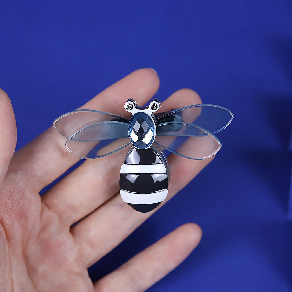 Delicate Little Bee Acrylic Brooch PA5219