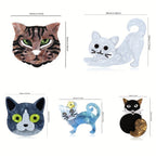 Animal Cat Acrylic Brooch PA5222 - view 2