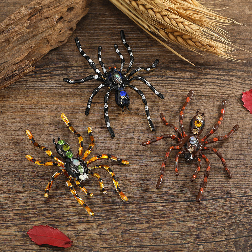 Spider Alloy Brooch PA5232 - view 10