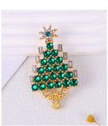 Christmas Tree Rhinestone Brooch PA5258 - view 5
