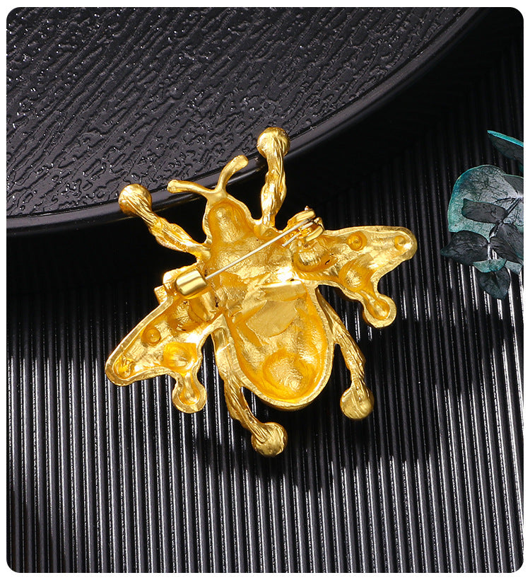 Baroque Rhinestone Inspired Statement Bee Brooch PA5261 - view 5