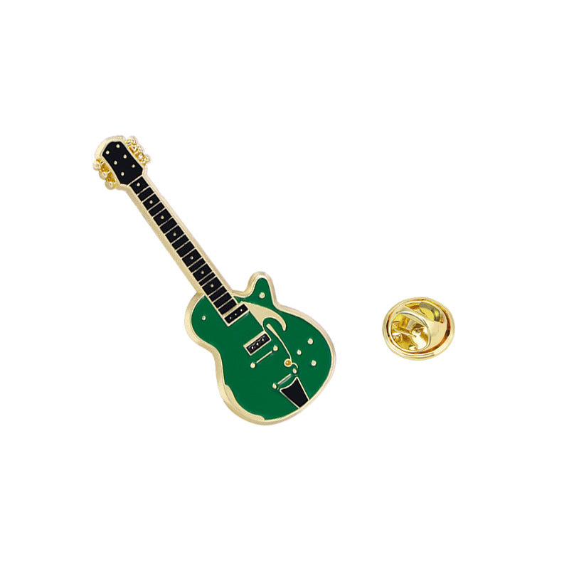 Enamel Electric Guitar Music Instrument Brooch PA5280 - view 2