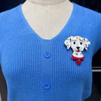 Dalmatian Dog Acrylic Animal Brooch PA5348