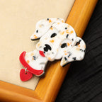 Dalmatian Dog Acrylic Animal Brooch PA5348