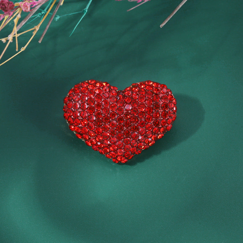 Valentine's Day Heart Shaped Brooch PA5353 - view 3