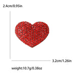 Valentine's Day Heart Shaped Brooch PA5353 - view 2