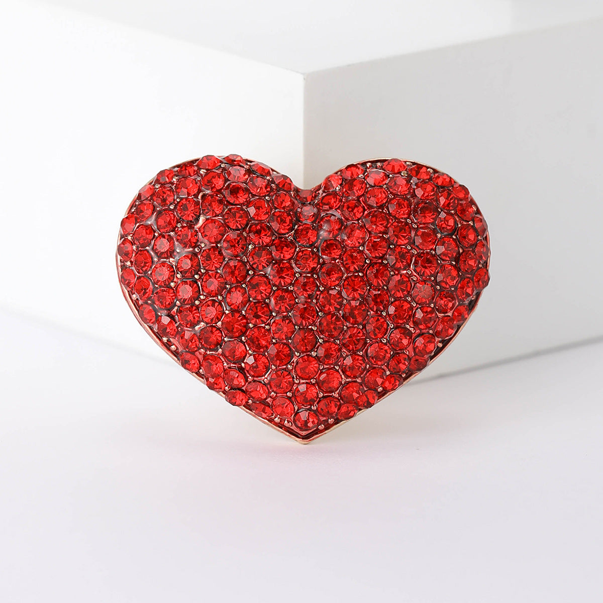 Valentine's Day Heart Shaped Brooch PA5353 - view 9