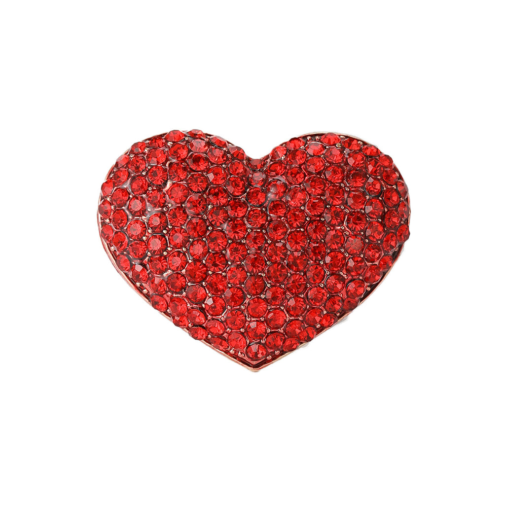 Valentine's Day Heart Shaped Brooch PA5353