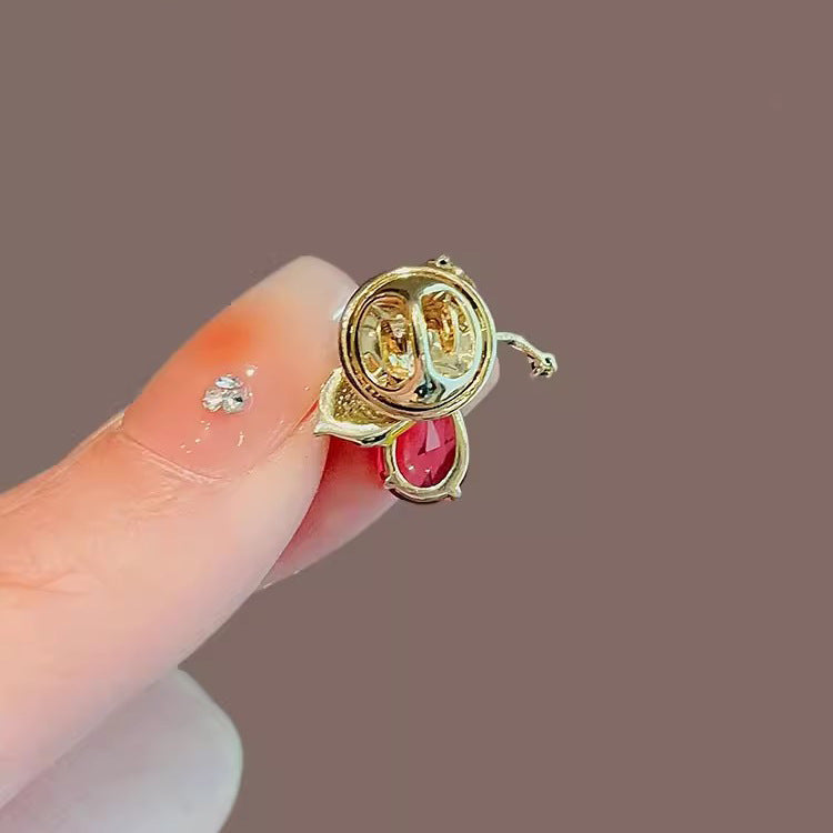 Crystal Rhinestone Mini Bee Brooch PA5374