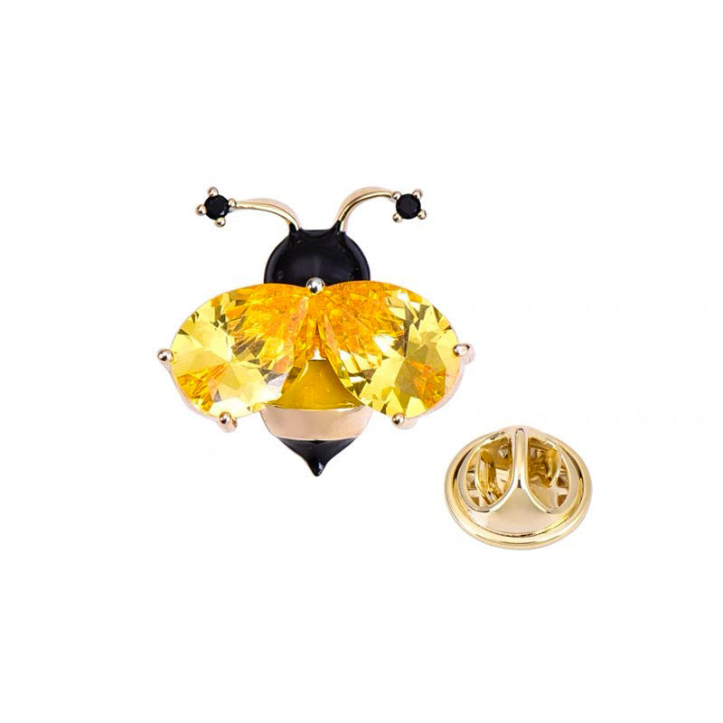 Crystal Rhinestone Mini Bee Brooch PA5374