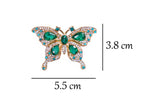 Rhinestone Butterfly Brooch PA5378