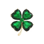 Green Clover Brooch PA5380