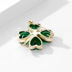Green Clover Brooch PA5380 - view 5
