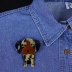 Acrylic Cartoon Dog Brooch PA5383 - view 3