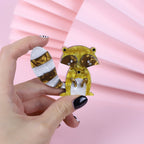 Acrylic Cute Raccoon Animal Brooch PA5385 - view 6