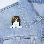 Acrylic Animal Dog Brooch PA5387 - view 4