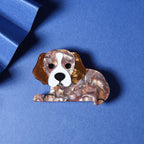Doberman Dog Acrylic Animal Brooch PA5388 - view 3