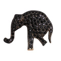 Rhinestone Elephant Animal Brooch PA5393