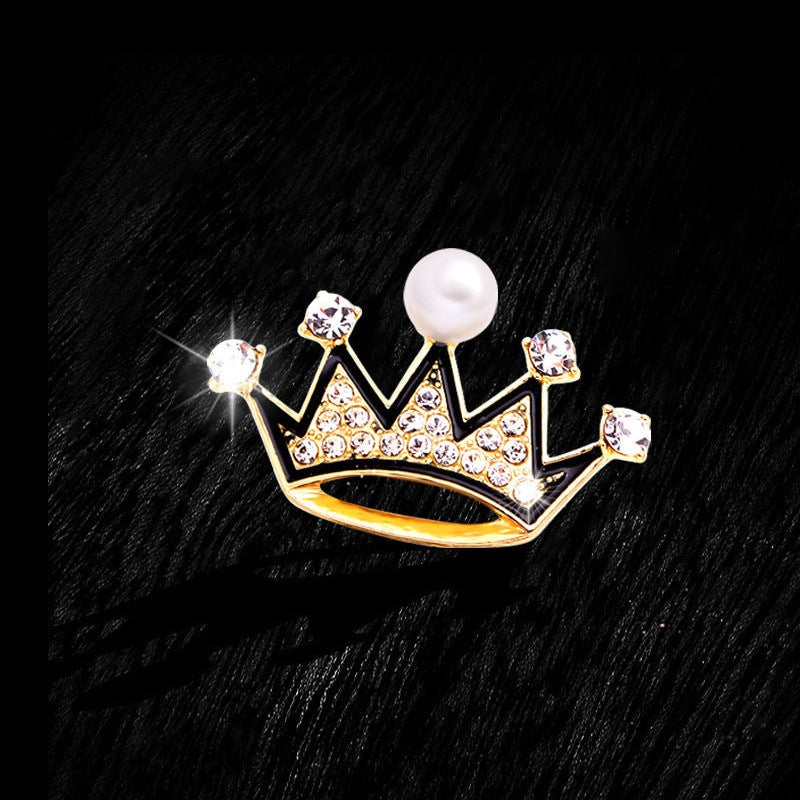 Crown Rhinestone Brooch PA5394