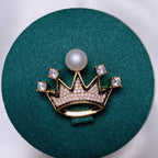 Crown Rhinestone Brooch PA5394