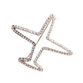 Rhinestone Airplane Shape Brooch PA5406