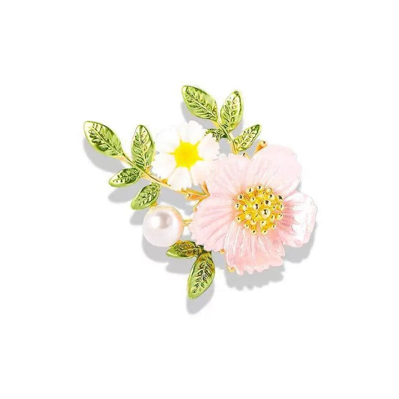 Flower Diamond Brooch PA5429