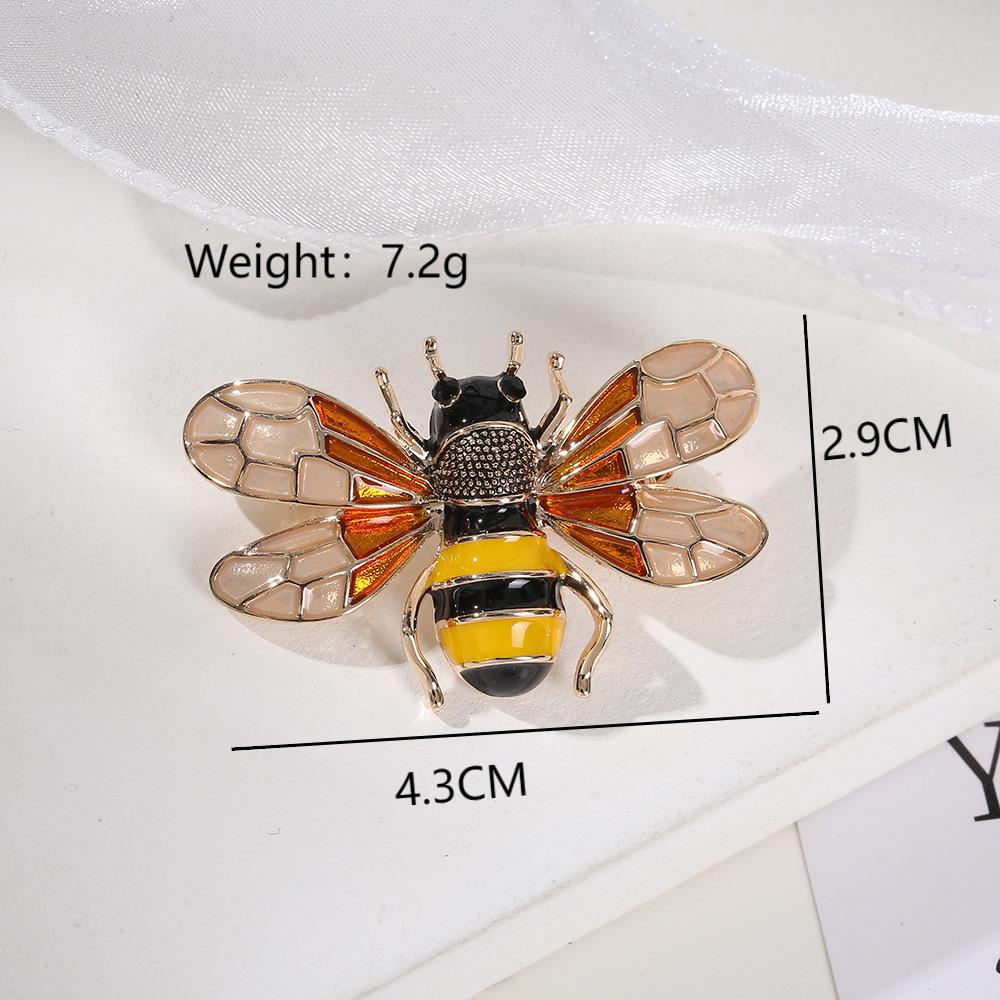 Bee Alloy Brooch PA5430 - view 2