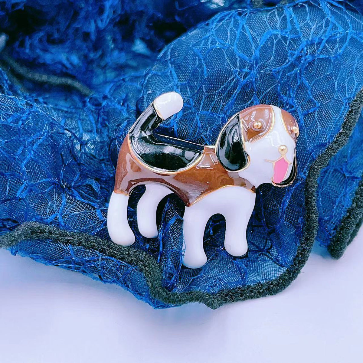 Dog Brooch PA5434 - view 2