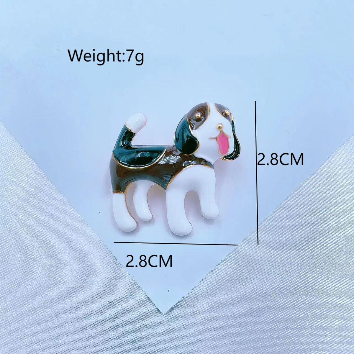 Dog Brooch PA5434 - view 4
