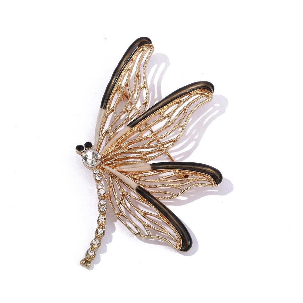 Elegant Alloy Dragonfly Brooch PA5441 - view 2