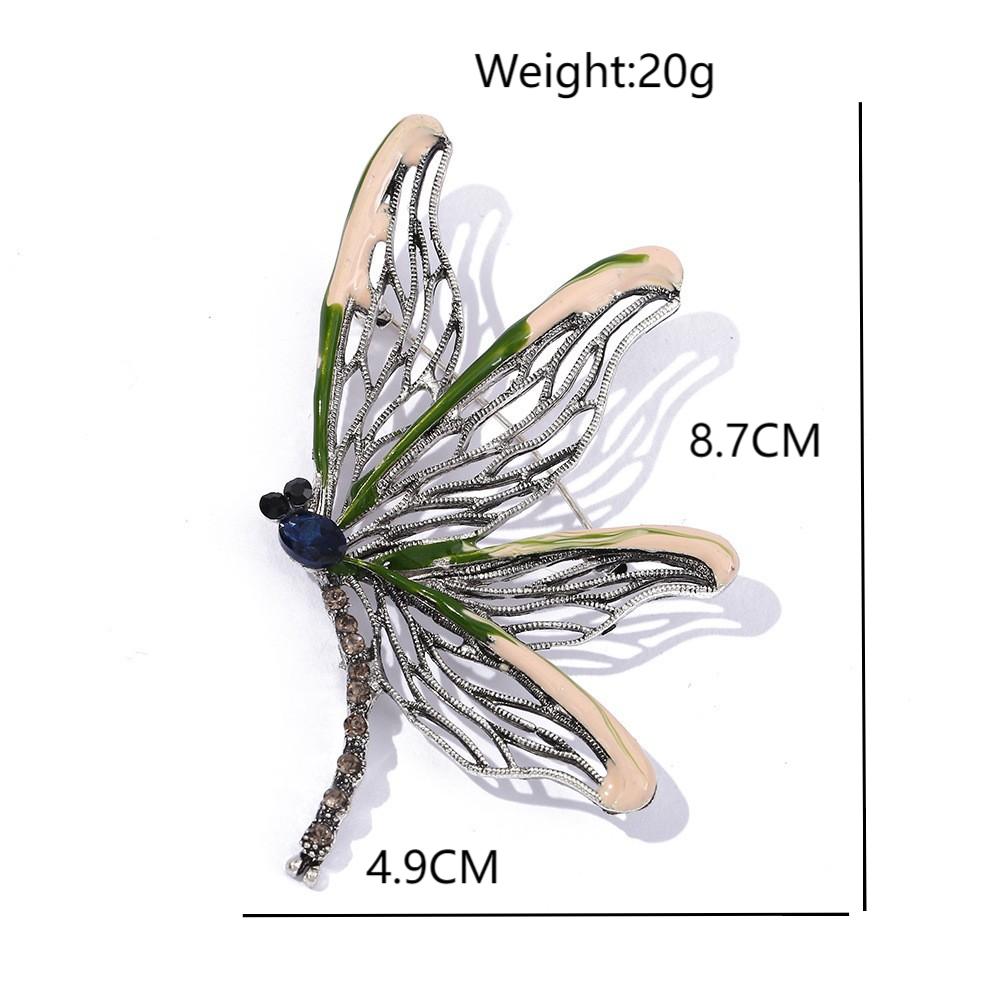 Elegant Alloy Dragonfly Brooch PA5441 - view 4