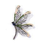 Elegant Alloy Dragonfly Brooch PA5441