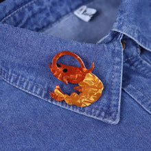 Shrimp Acrylic Brooch PA5450 - view 6