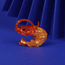 Shrimp Acrylic Brooch PA5450 - view 4