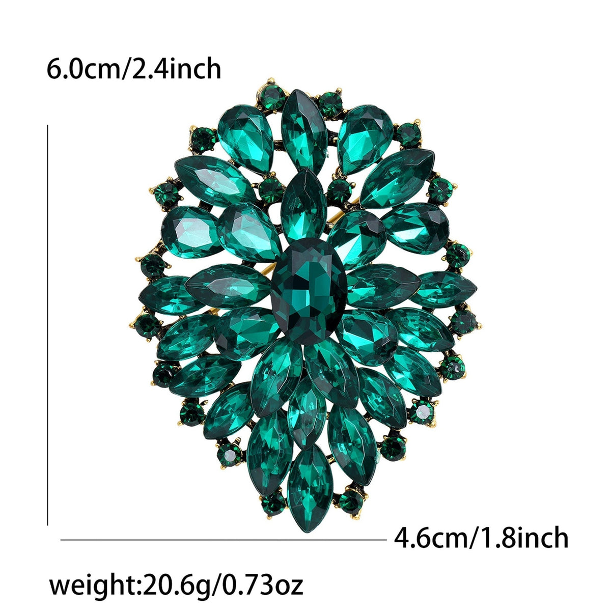 Rhinestone Brooch PA5454