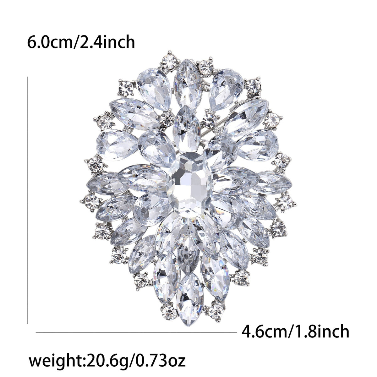 Rhinestone Brooch PA5454