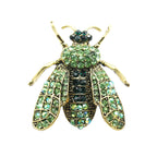 Fly Alloy Rhinestone Brooch PA5463