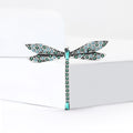 Crystal Dragonfly Brooch PA5466 - view 4