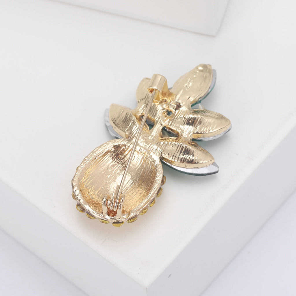 Pineapple Brooch PA5513 - view 3