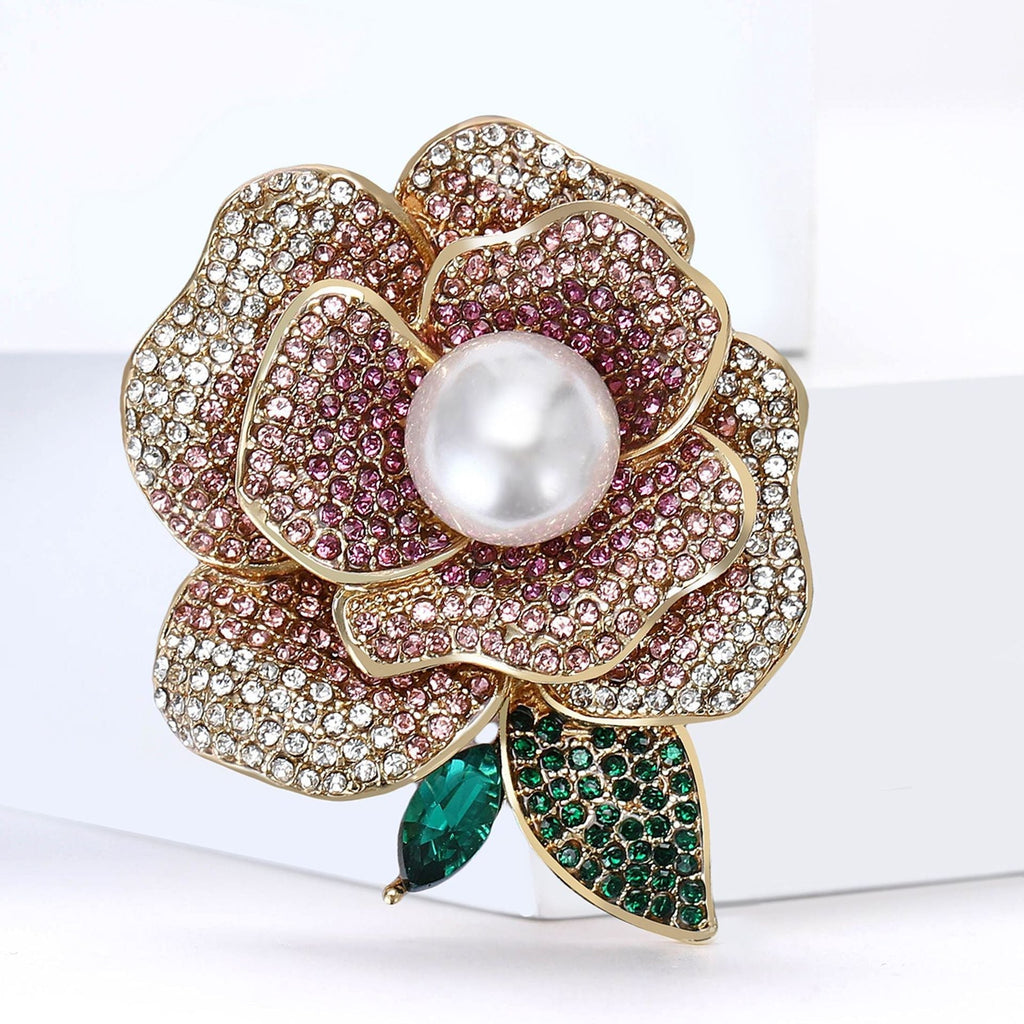 Camellia Rose Brooch PA5533