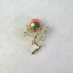 Rose Peony Brooch PA5536 - view 4