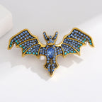 Rhinestone Bat Brooch PA5564