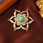 Lotus Flower Brooch PA5568 - view 2