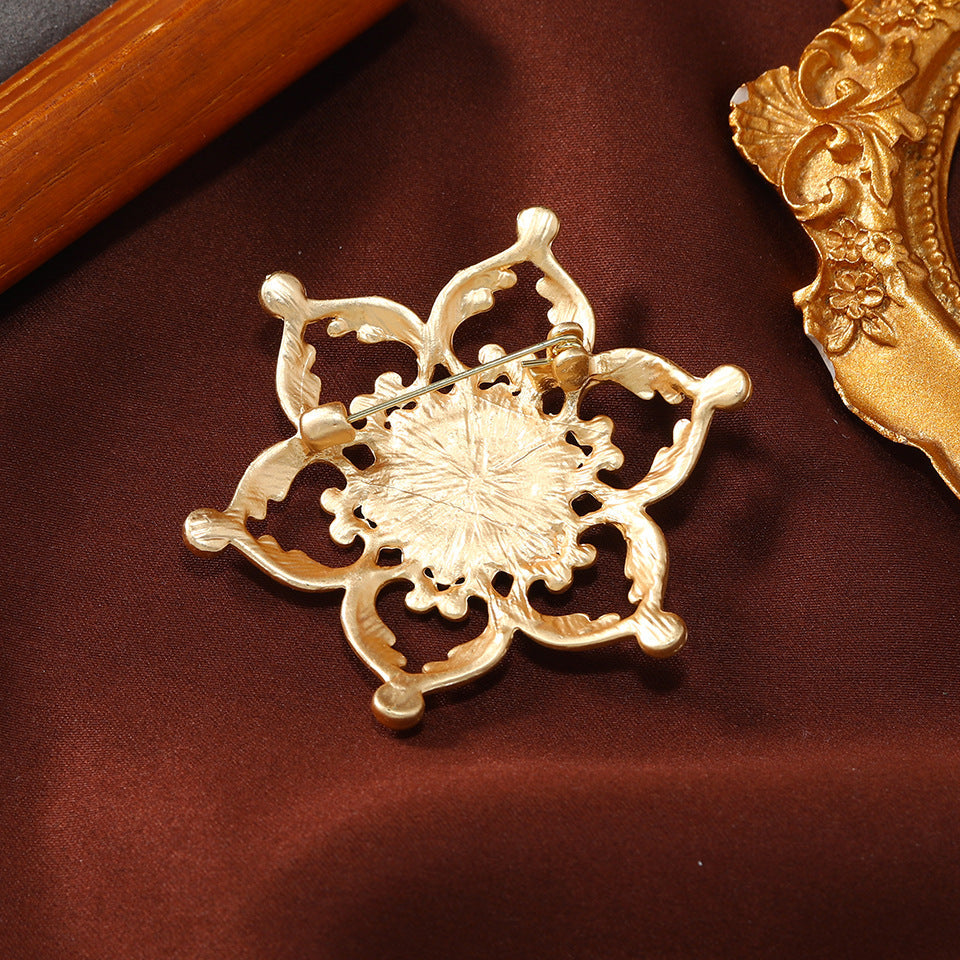 Lotus Flower Brooch PA5568 - view 3