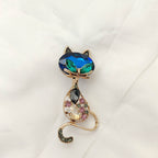 Cat-Shaped Brooch PA5622 - view 5
