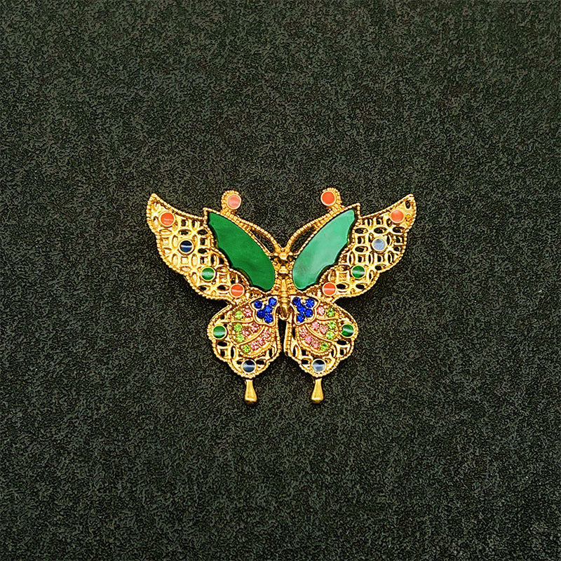 Multicolor Butterfly Brooch PA5623