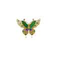 Multicolor Butterfly Brooch PA5623