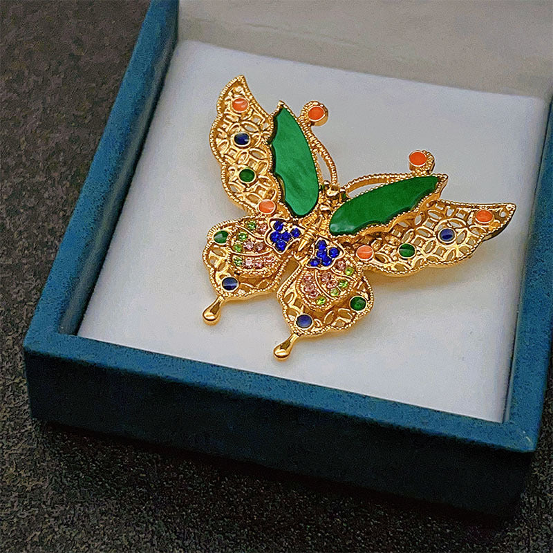 Multicolor Butterfly Brooch PA5623